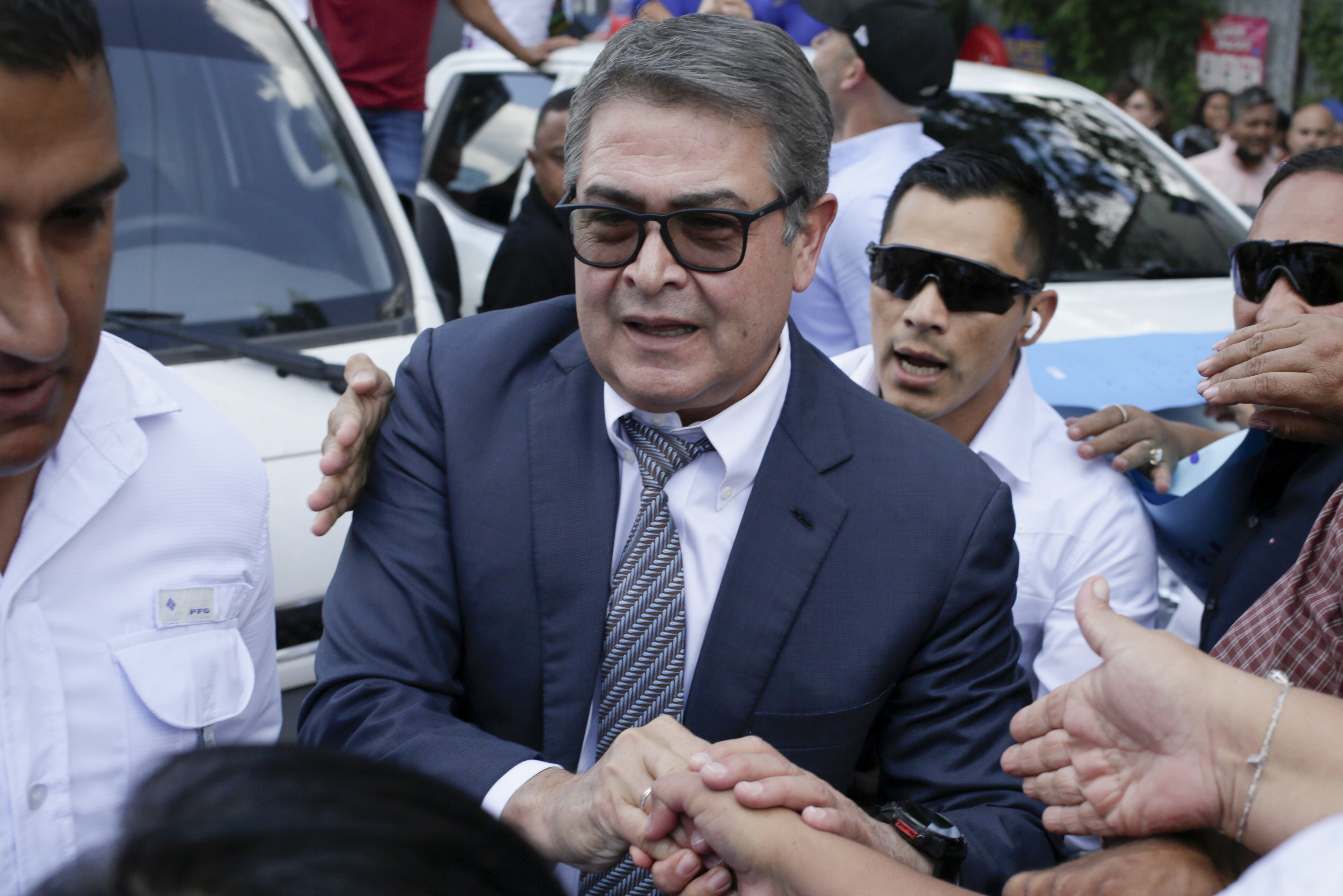 Audiencia de Juan Orlando Hernández por fraude y lavado