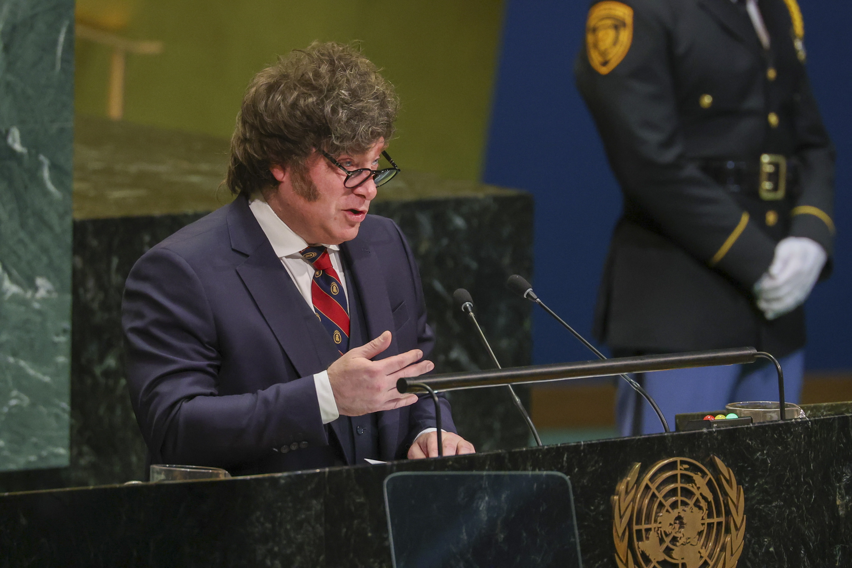 Javier Milei Argentina Nueva York