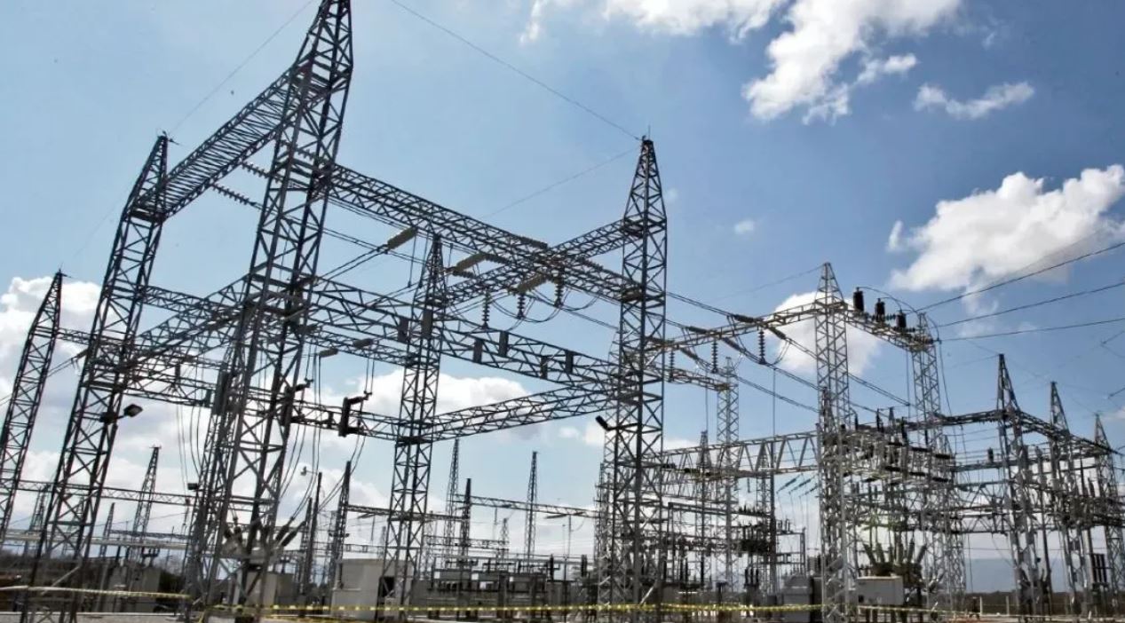 Torres de electricidad energía