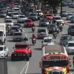 Solo el 9.8% del parque vehicular de Guatemala está asegurado y entre las motocicletas la cobertura apenas llega al 2%. (Foto Prensa Libre: Hemeroteca PL)