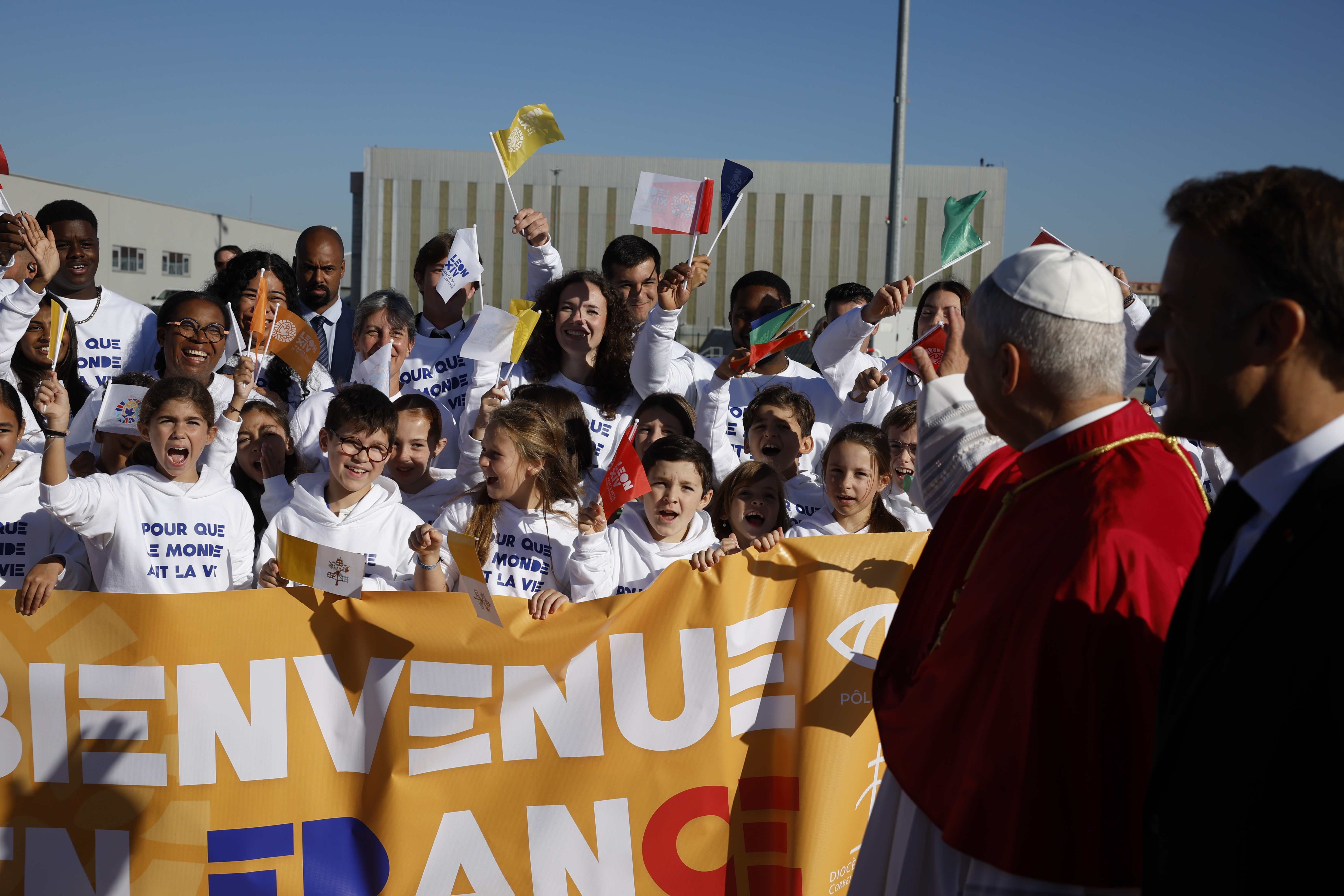 VISITA PAPA LEON EN FRANCIA'
