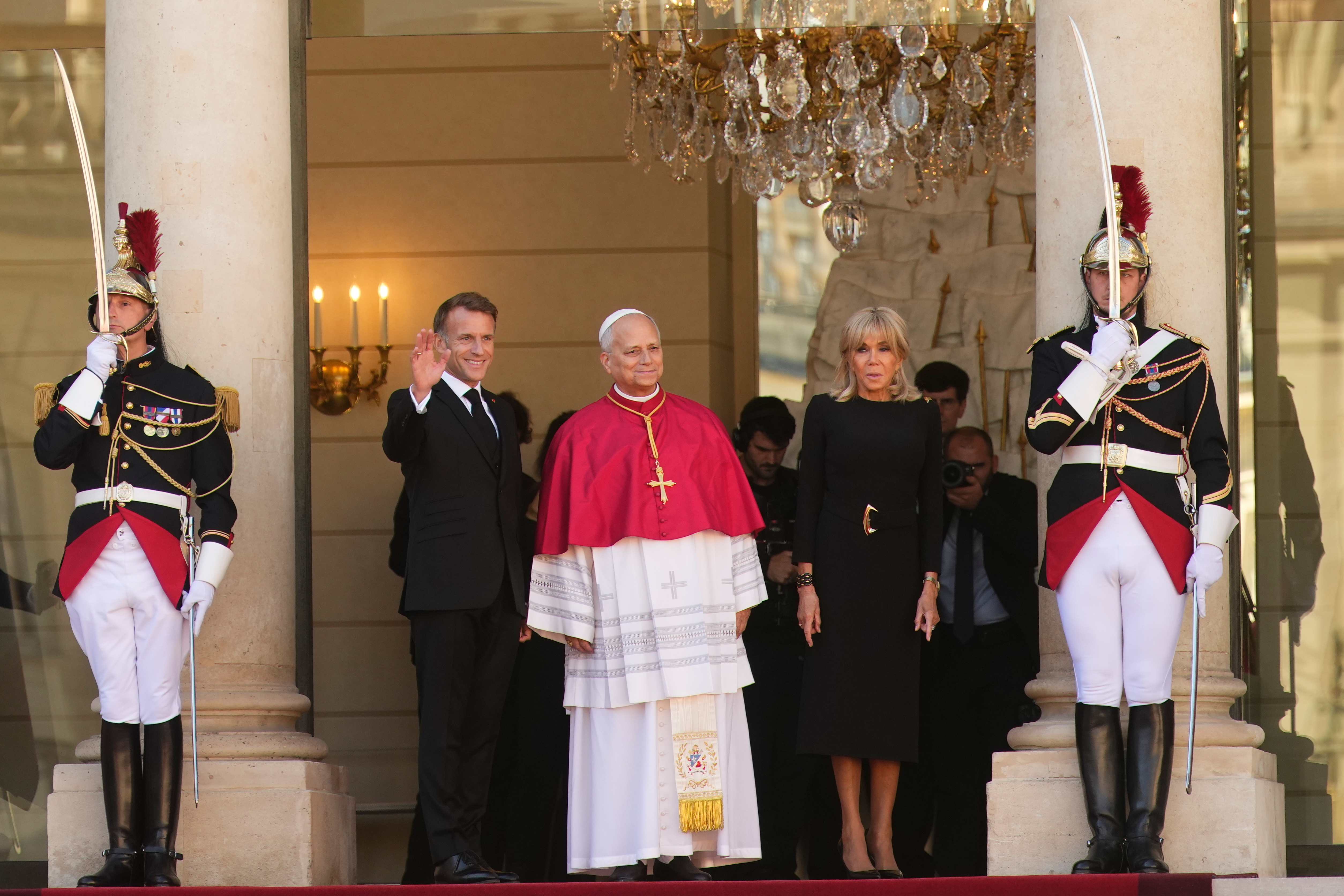 VISITA PAPA LEON EN FRANCIA'