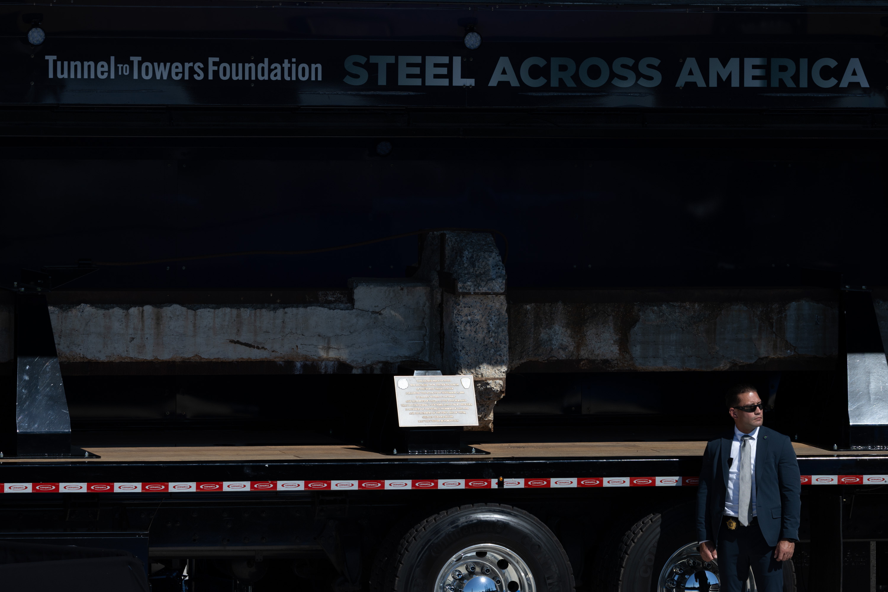 El presidente de Estados Unidos, Donald J. Trump, pronuncia un discurso durante el evento Steel Across America.
