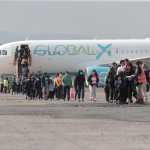 ULTIMO VUELO DE MIGRANTES DE LOS ESTADOS UNIDOS LLEGAN A GUATEMALA