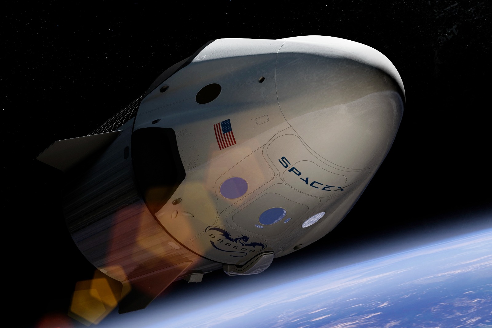 El cohete Falcon 9 transportará la nave Dragon, que llevará a cuatro astronautas a la Estación Espacial Internacional. Imagen de referencia. (Foto Prensa Libre: Shutterstock)