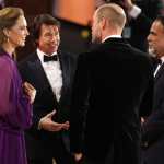 LONDON (United Kingdom), 22/09/2026.- (L-R) Britains Princess Catherine, US actor Tom Cruise, Prince William, and Mexican filmmaker Alejandro Gonzalez Inarritu at the global premiere and 73rd Royal Film Performance of 'Digger' at Leicester Square in London, Britain, 22 September 2026. 'Digger' is scheduled for general theatrical release on 02 October 2026 in the UK. (Cine, Reino Unido, Londres) EFE/EPA/NEIL HALL