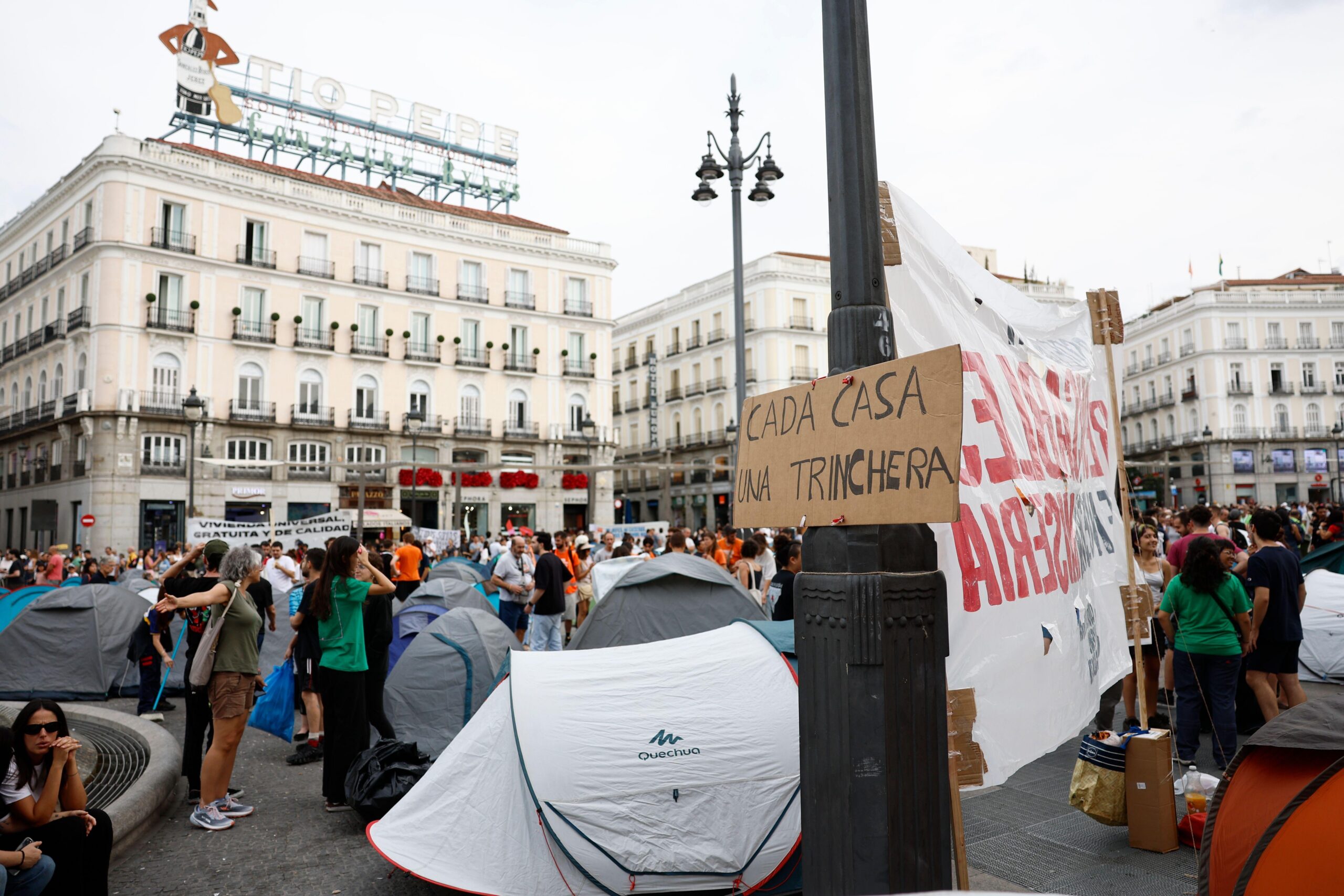Acampada en Sol