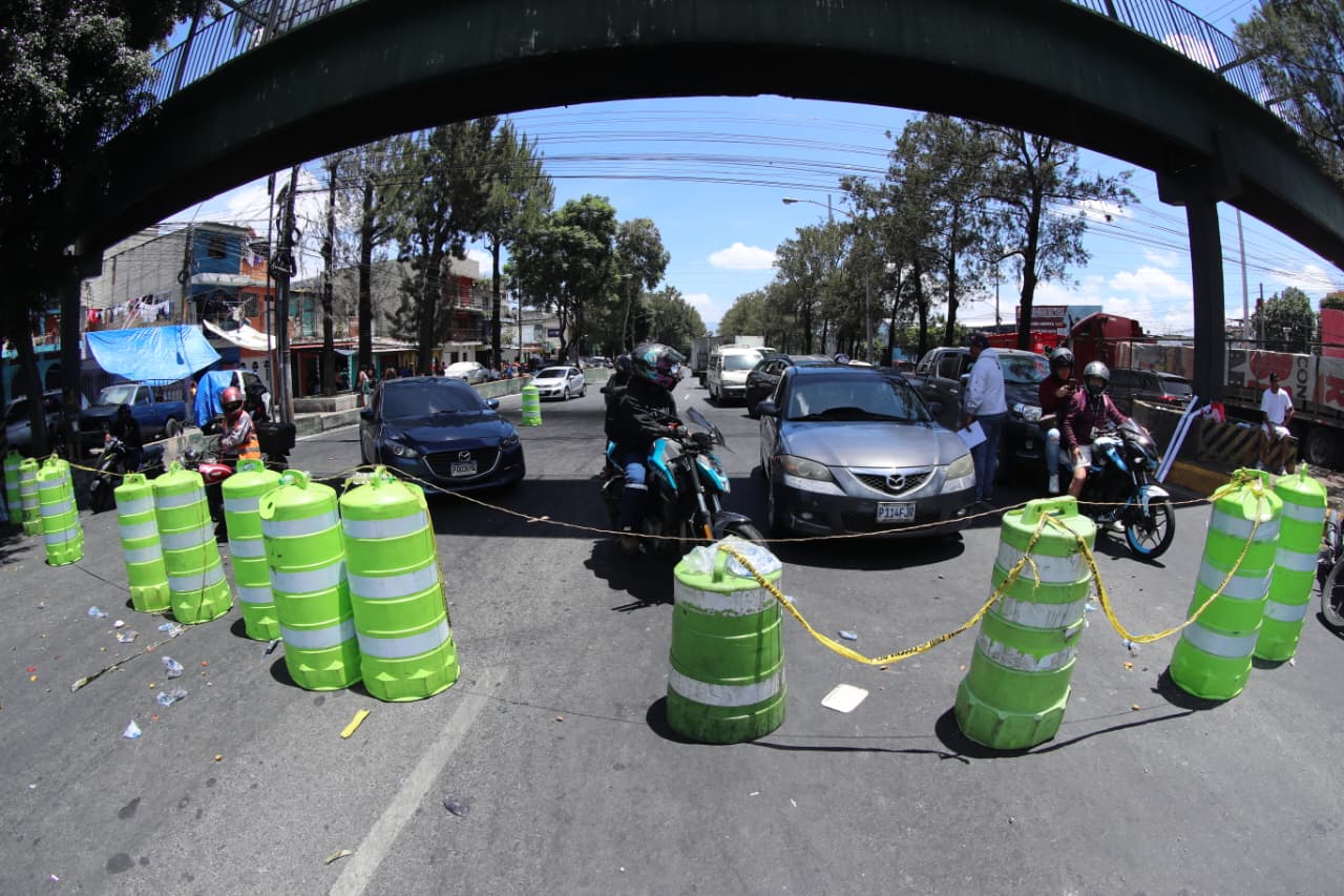 bloqueos Periférico Bethania zona 7