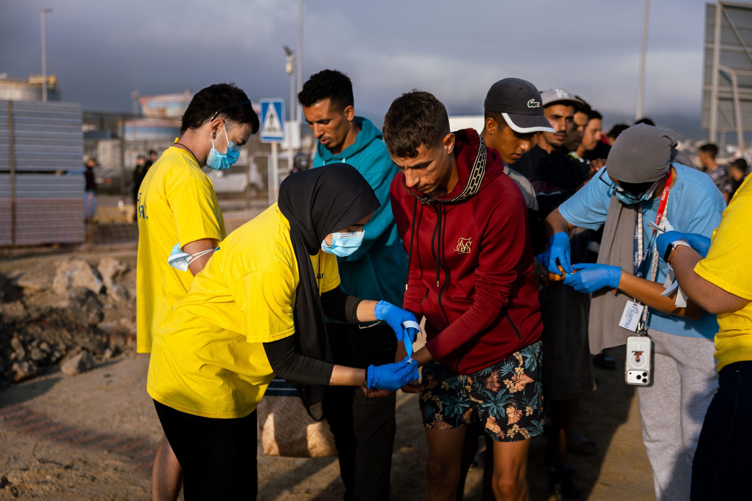 Migrantes en Ceuta