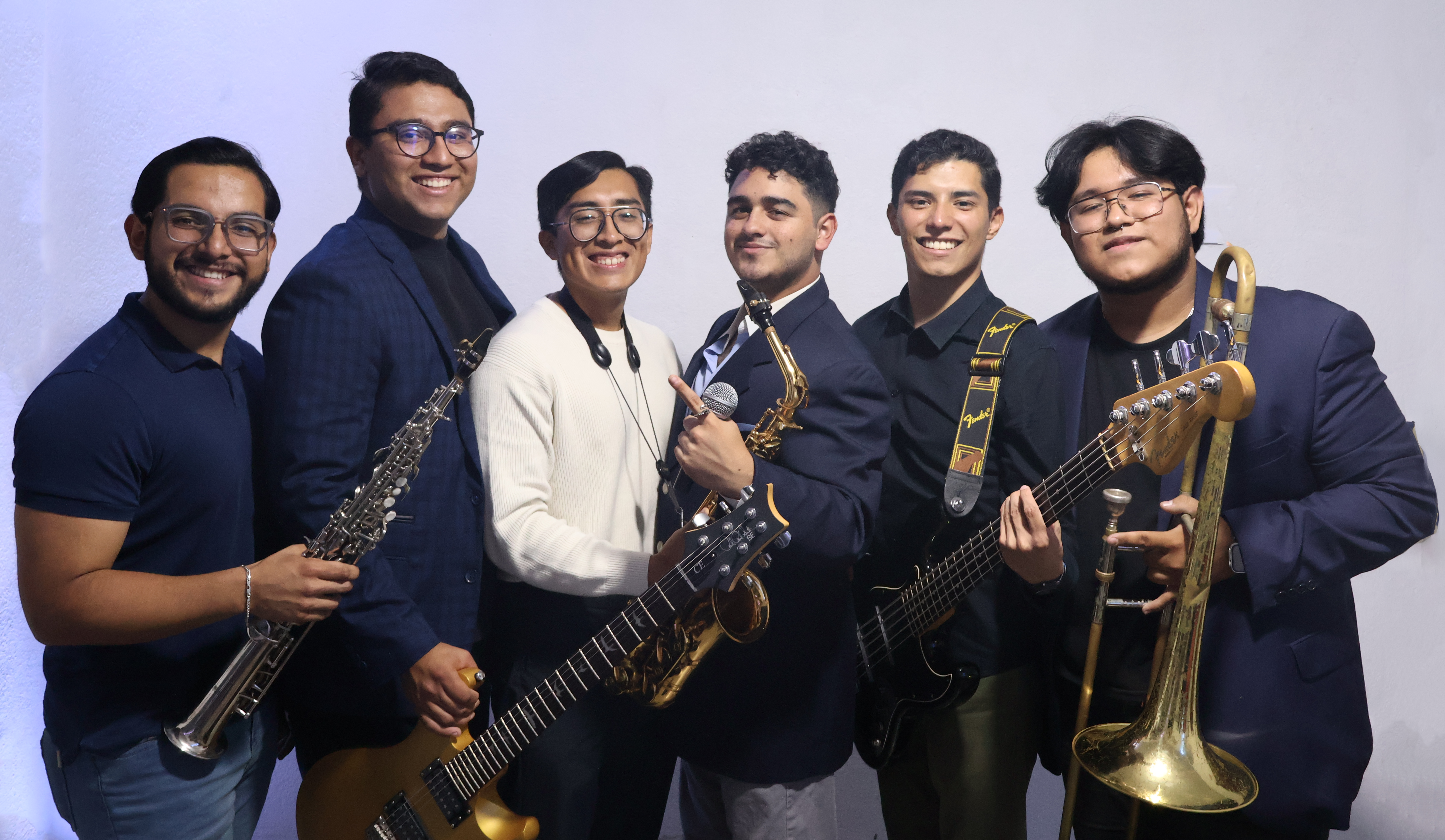 El proyecto musical Cuarto7 presenta su tributo a Luis Miguel. (Prensa Libre: Cortesía Cuarto7)