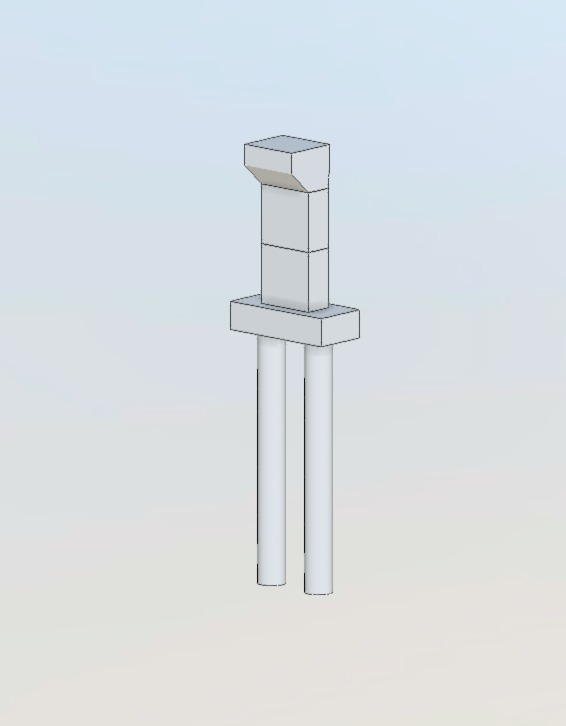 Diseño conceptual de la Torre 9 del AeroMetro Línea 1, elaborado por Argos Consultores. Según la empresa, durante la operación, los pilotes de la torre utilizarán alrededor del 25% de la capacidad de carga para la que fueron diseñados. (Foto, Prensa Libre: CableVía)