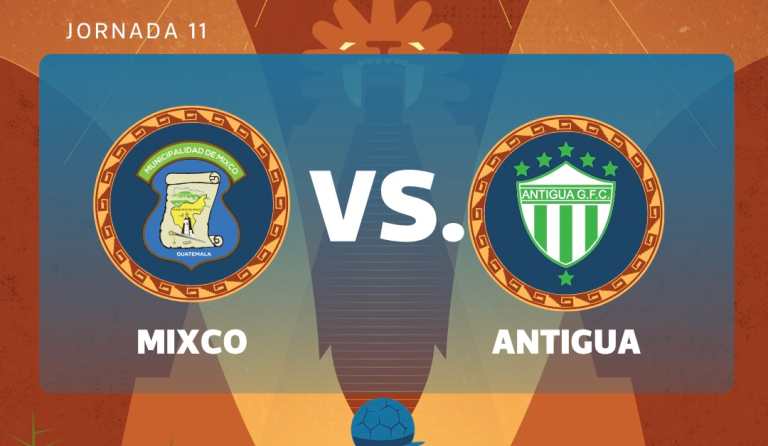 EN VIVO | Mixco vs. Antigua GFC: siga el minuto a minuto de la jornada 11 del Apertura 2