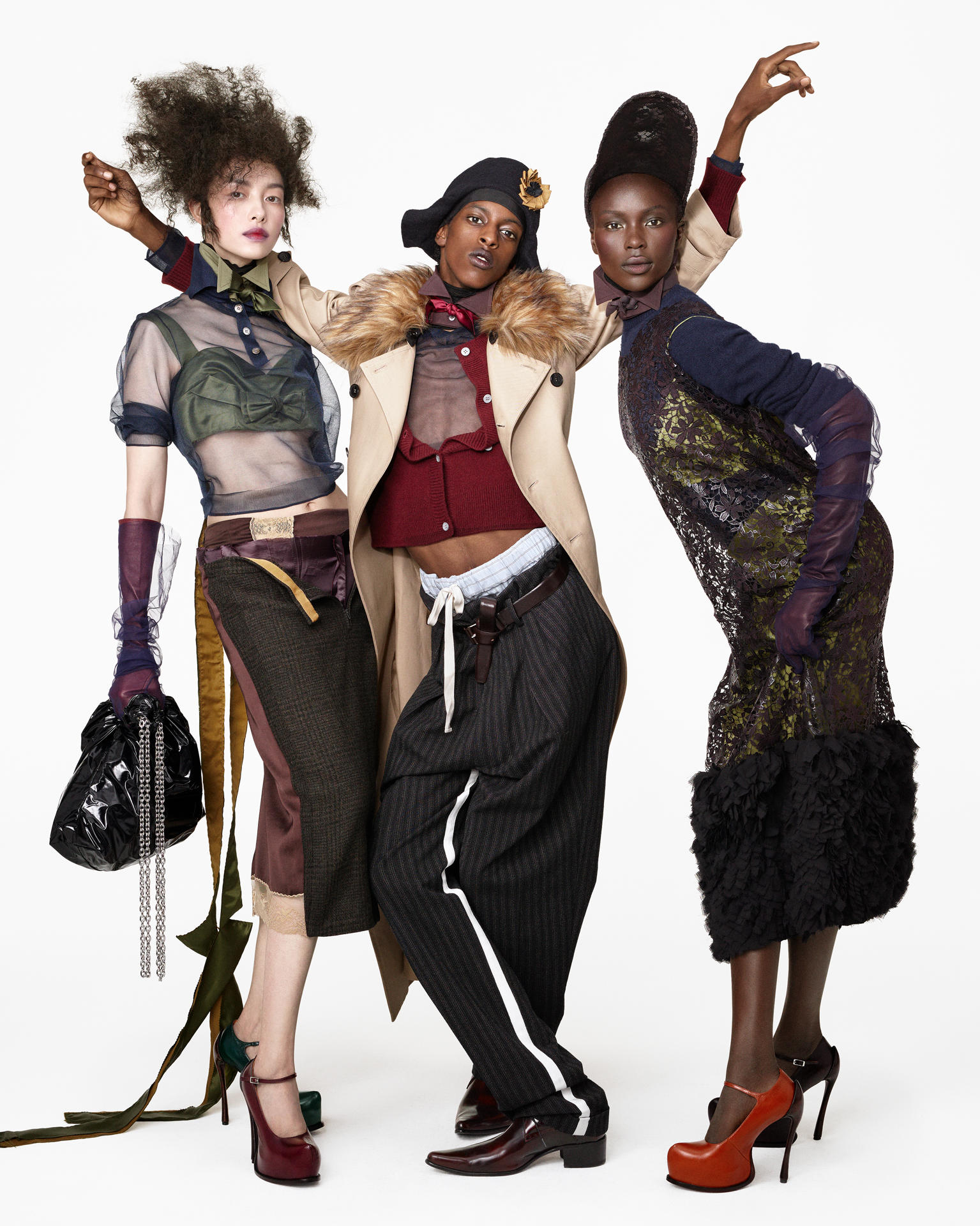 Imagen de parte de la colección Re{form} Vol.1 de John Galliano para Zara. Imagen cedida por Inditex. EFE