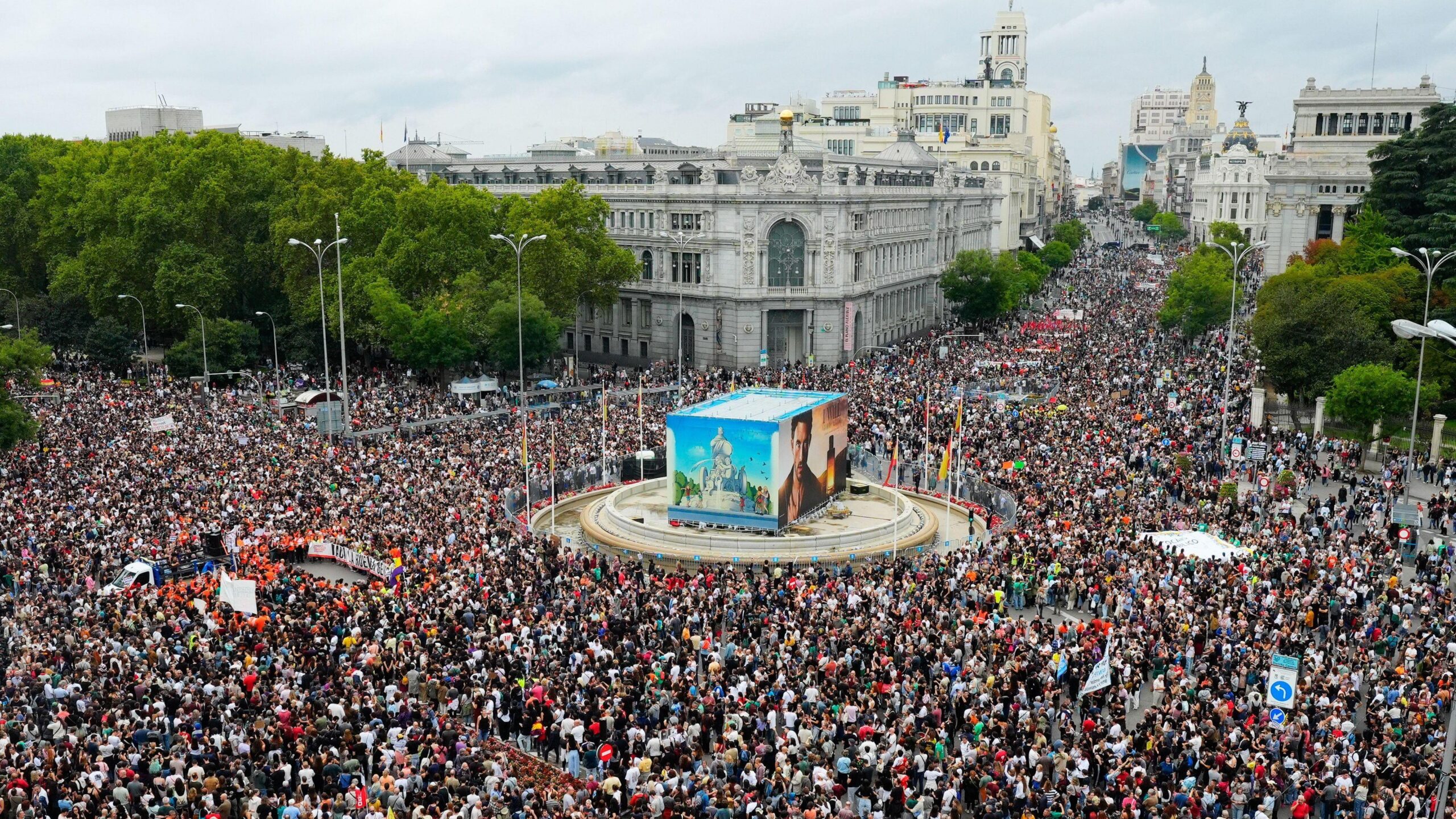 En fotos: las multitudinarias protestas en España contra la crisis de la vivienda