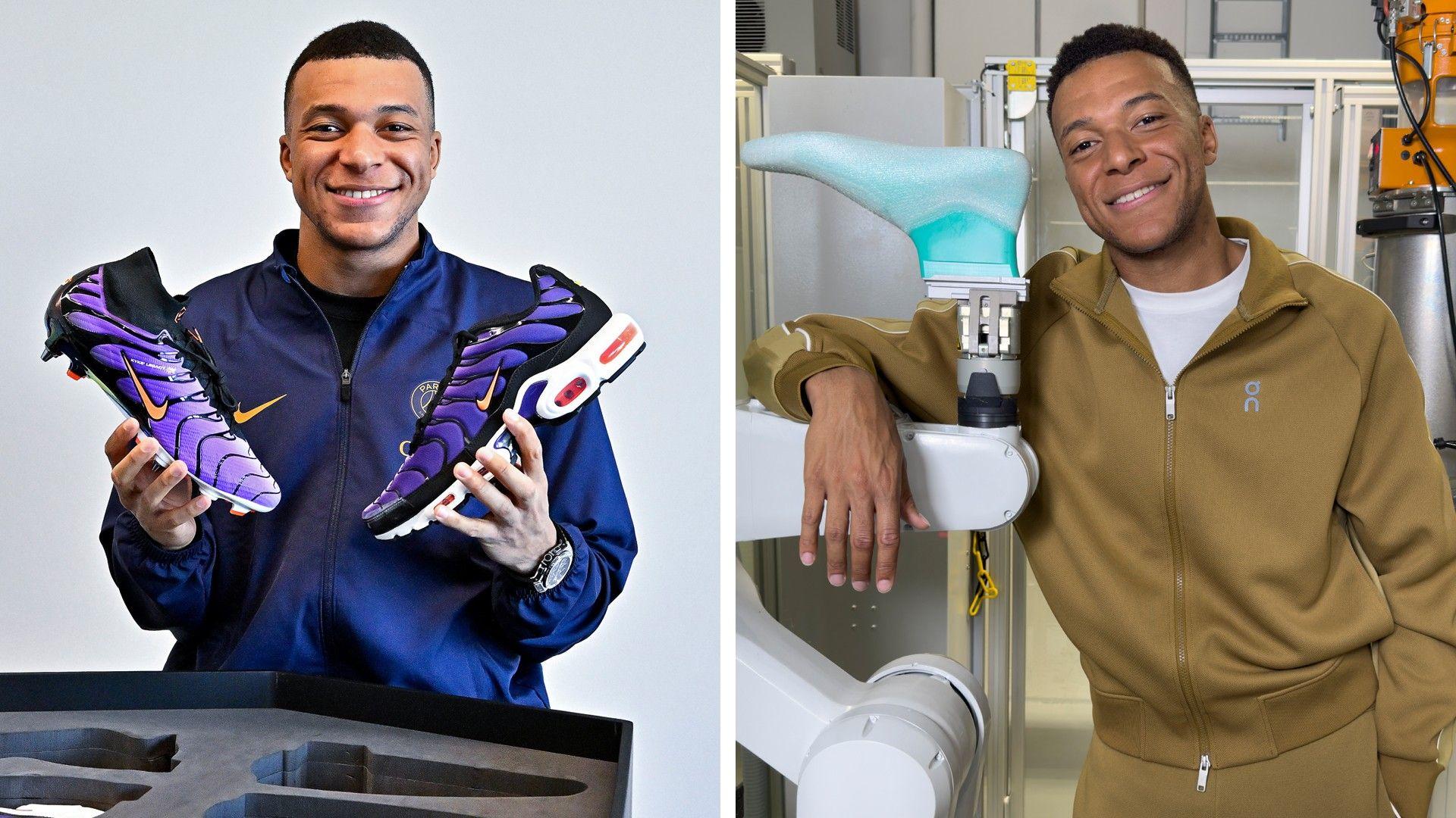 una persona con zapatillas nike