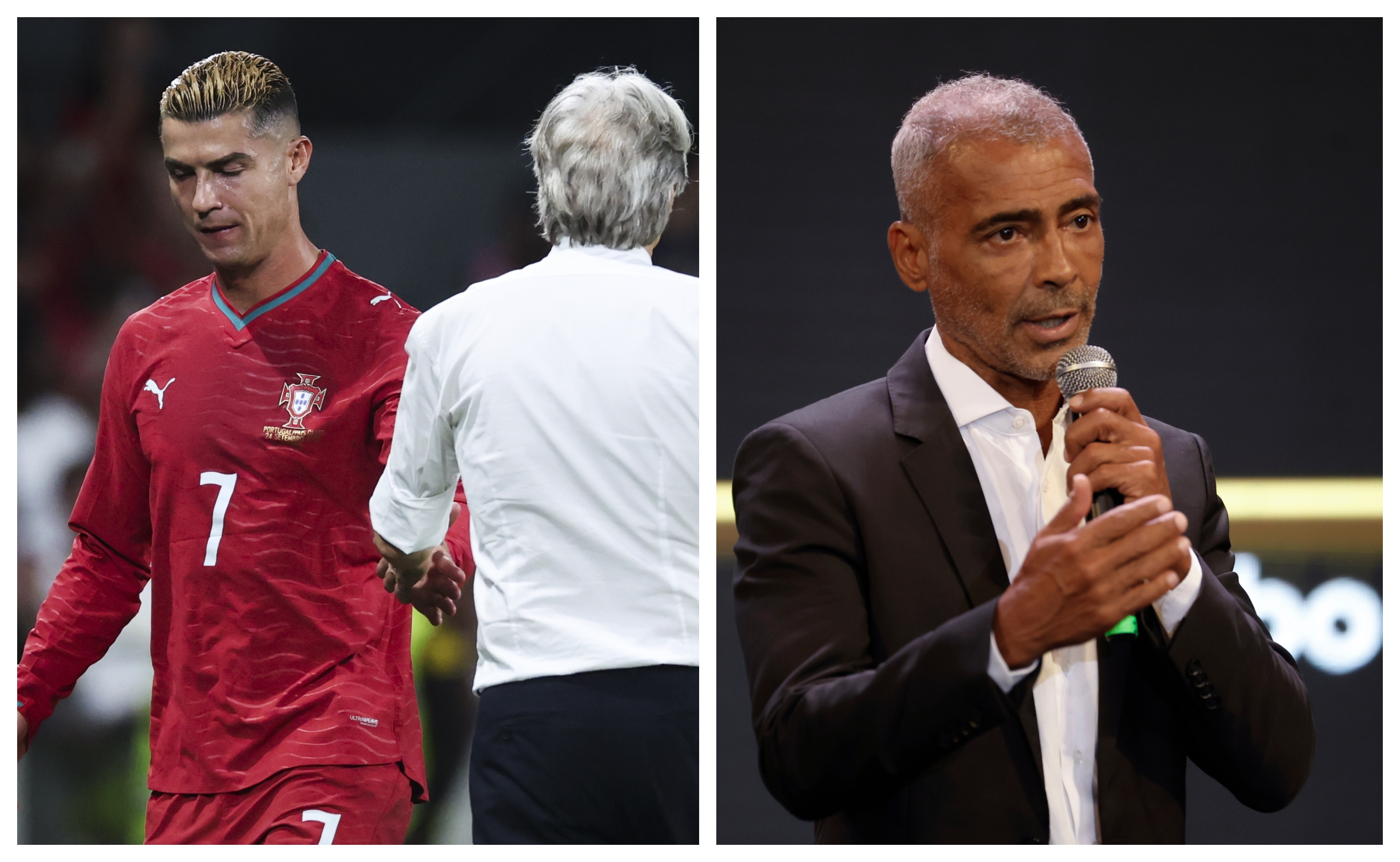 Cristiano Ronaldo recibe el apoyo de Romário tras su conflicto con Jorge Jesus.(Foto Prensa Libre: EFE).
