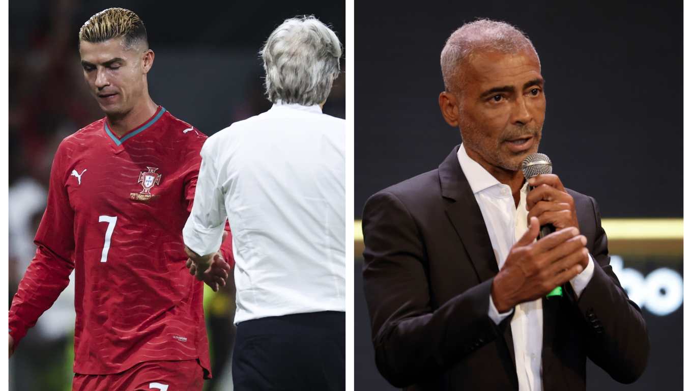 Cristiano Ronaldo recibe el apoyo de Romário tras su conflicto con Jorge Jesus.(Foto Prensa Libre: EFE).