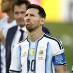 Lionel Messi anuncia su retiro de la selección argentina de fútbol.