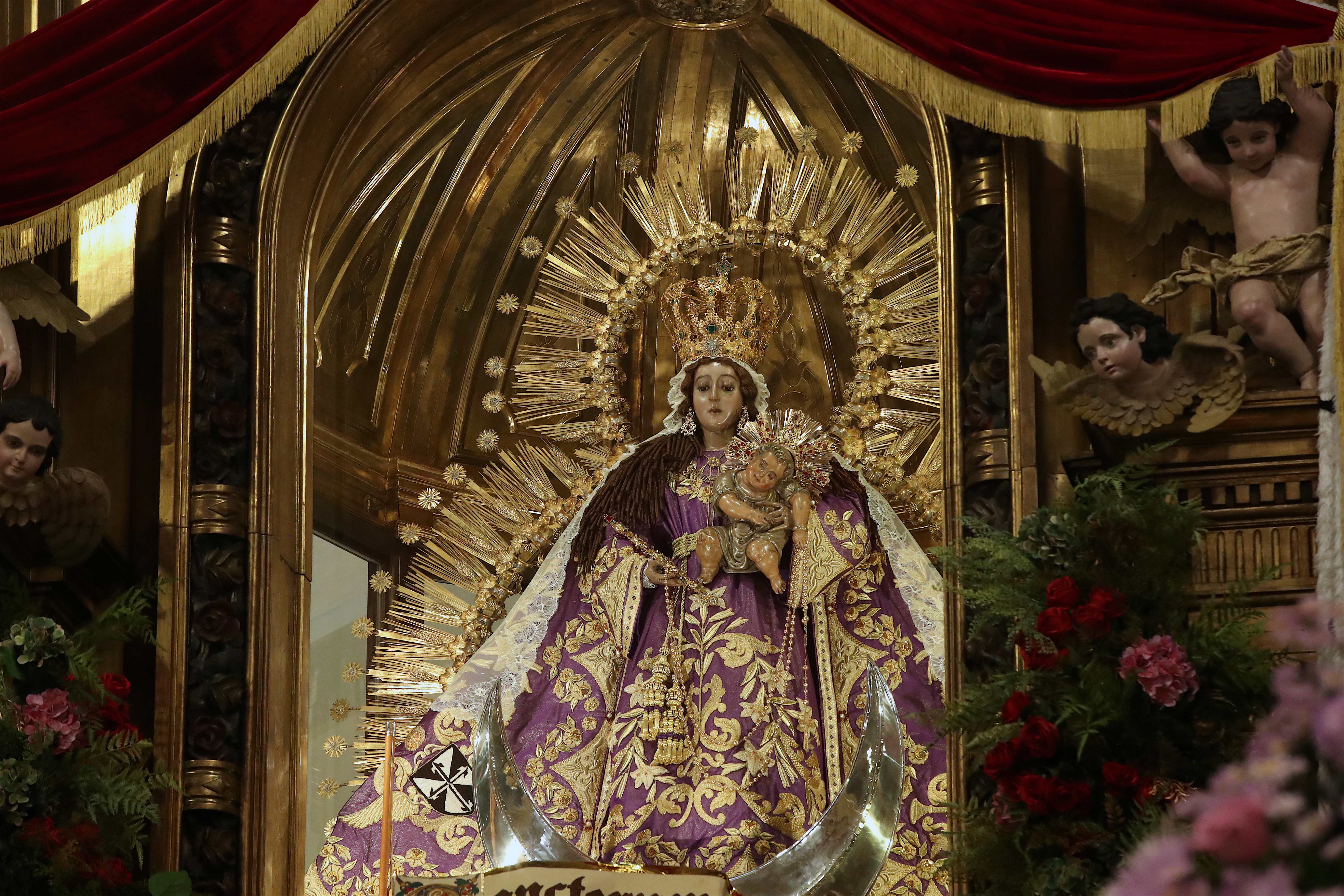 VIRGEN DEL ROSARIO TEMPLO SANTO DOMINGO'