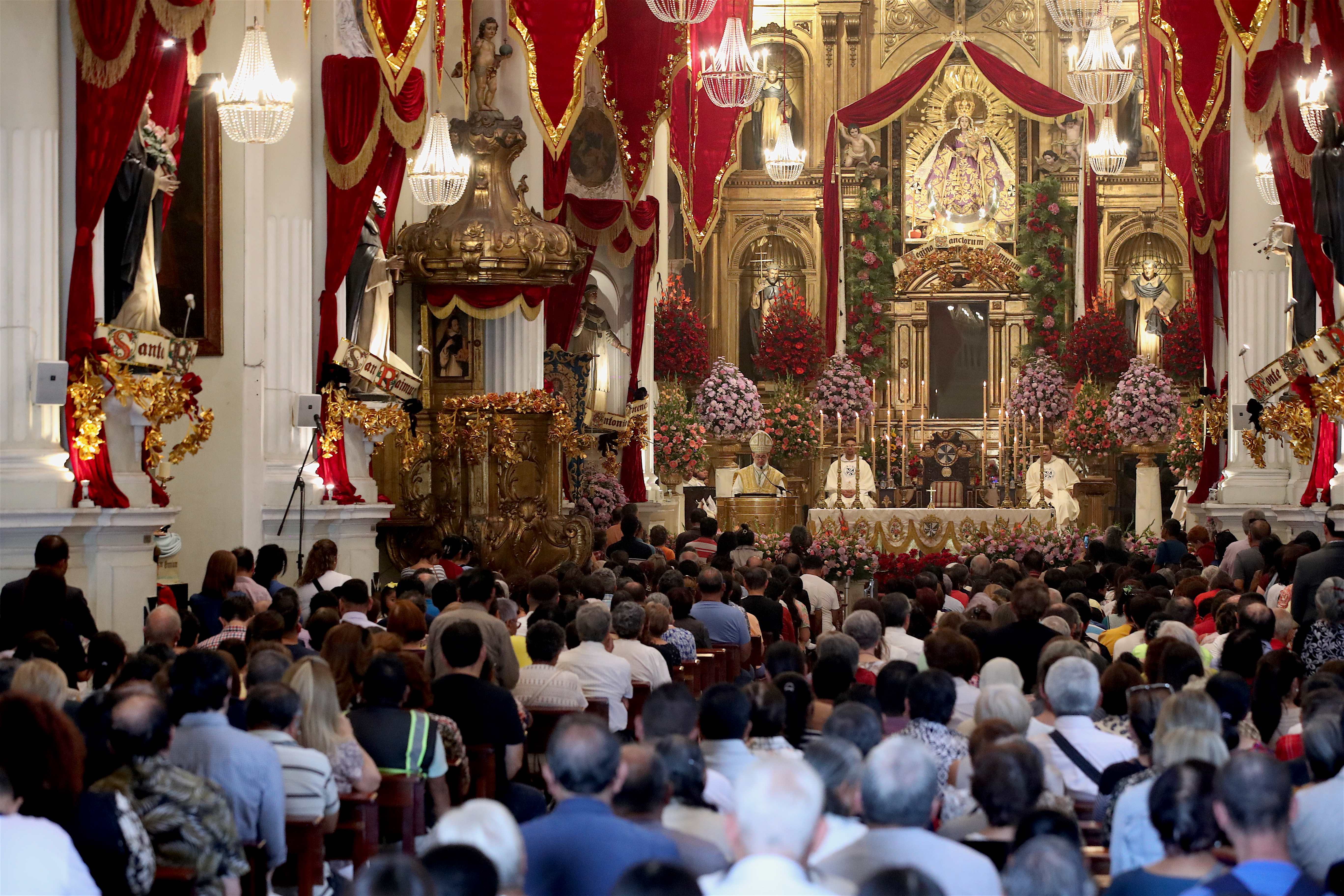 VIRGEN DEL ROSARIO TEMPLO SANTO DOMINGO'
