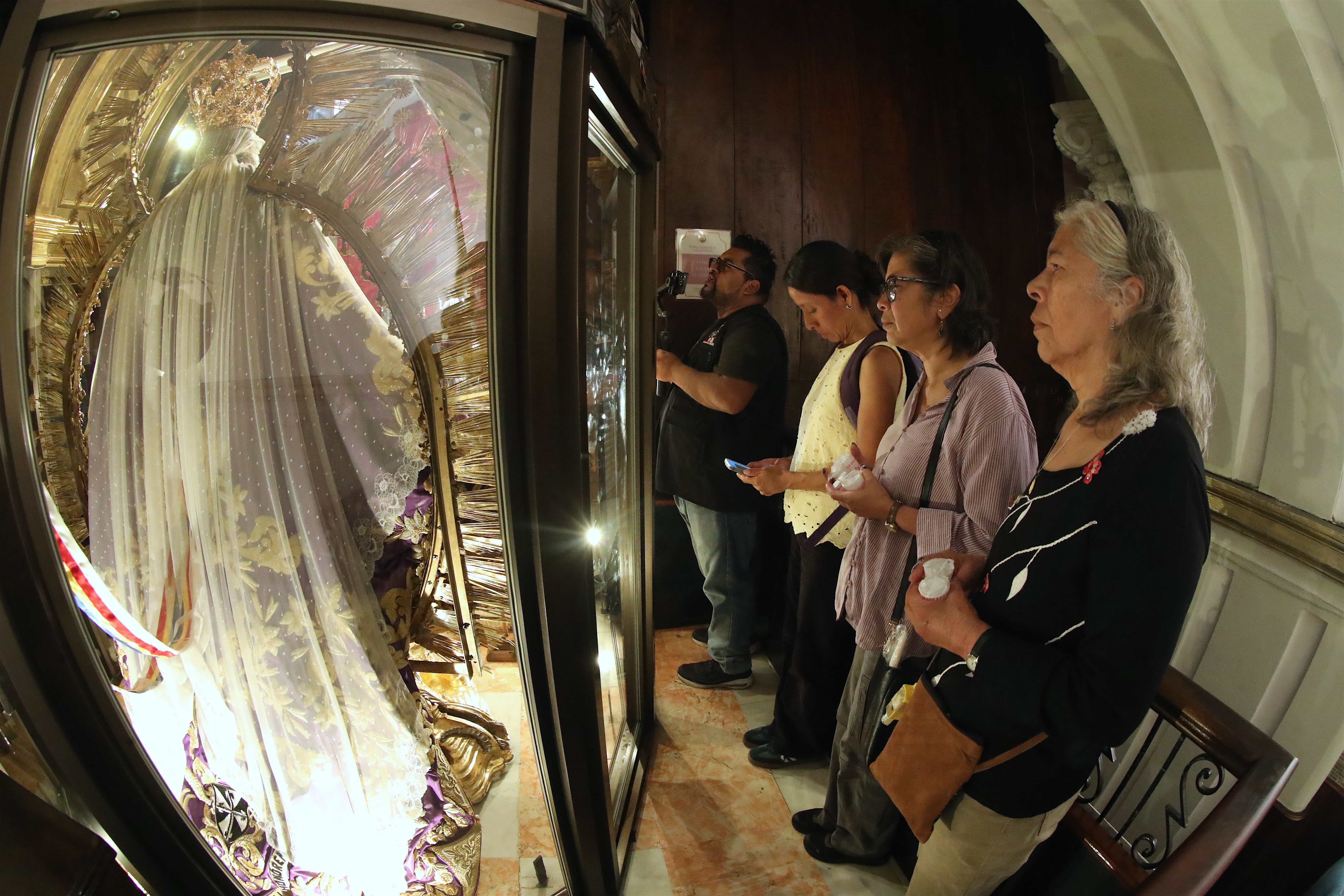VIRGEN DEL ROSARIO TEMPLO SANTO DOMINGO'