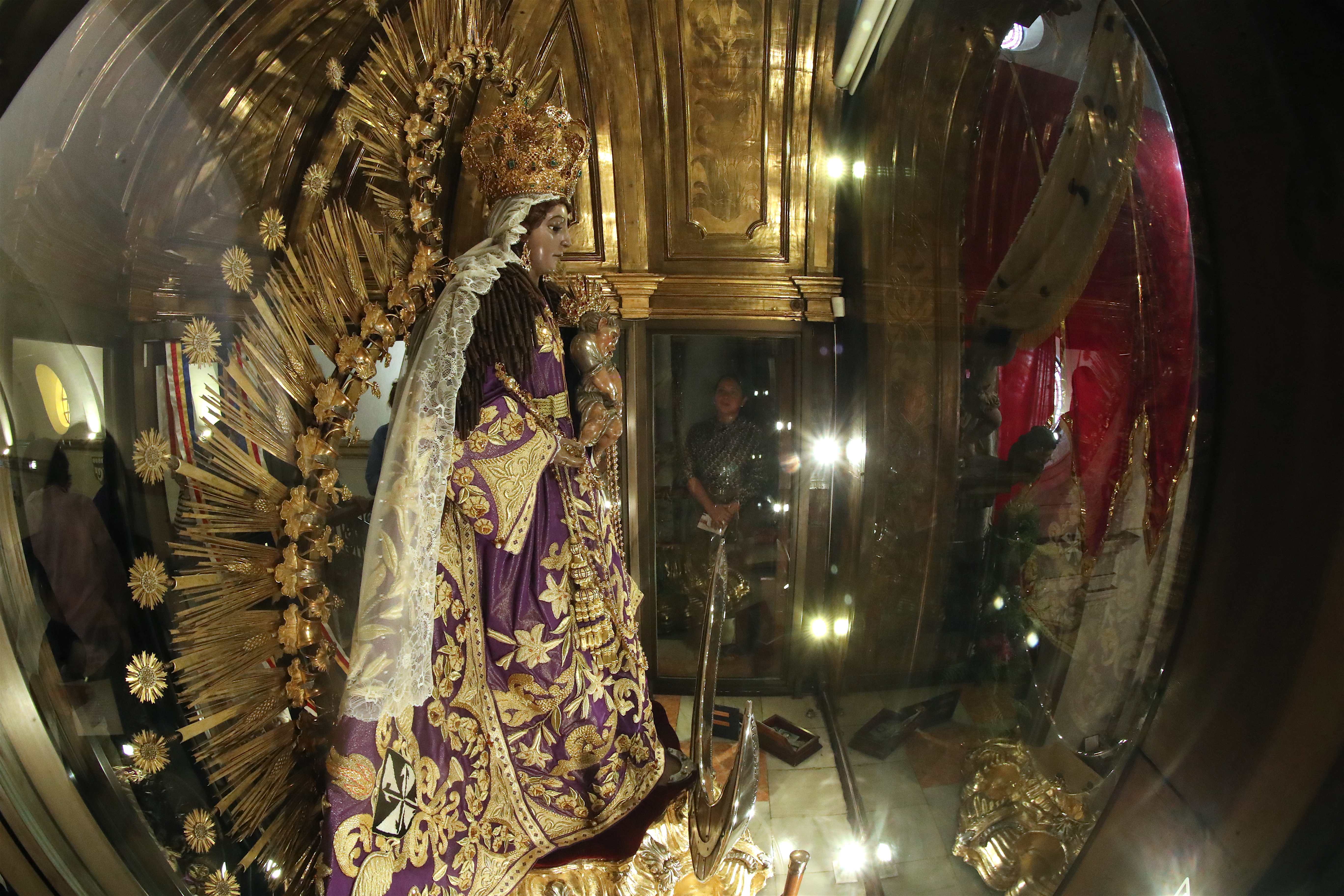VIRGEN DEL ROSARIO TEMPLO SANTO DOMINGO'