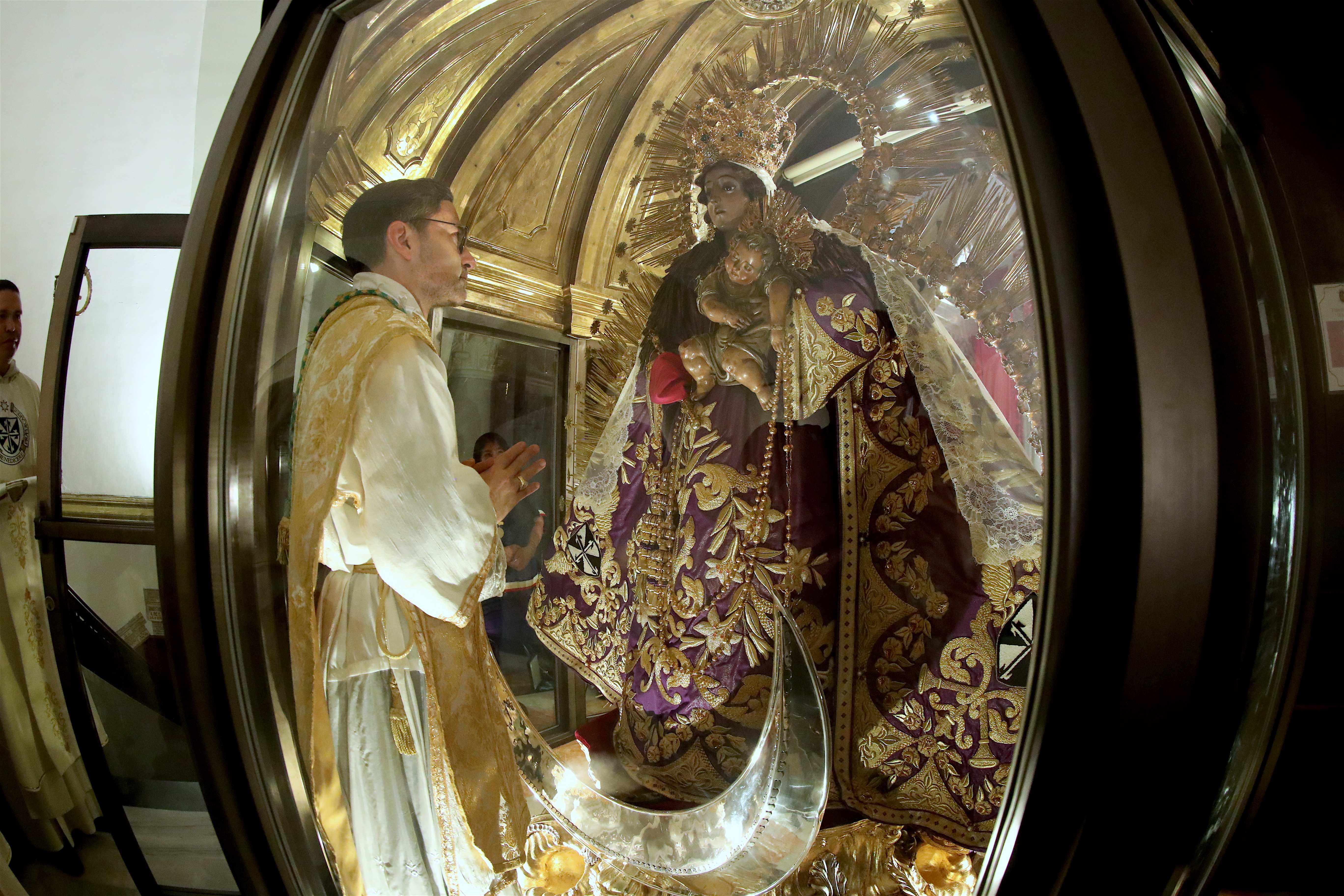 VIRGEN DEL ROSARIO TEMPLO SANTO DOMINGO'