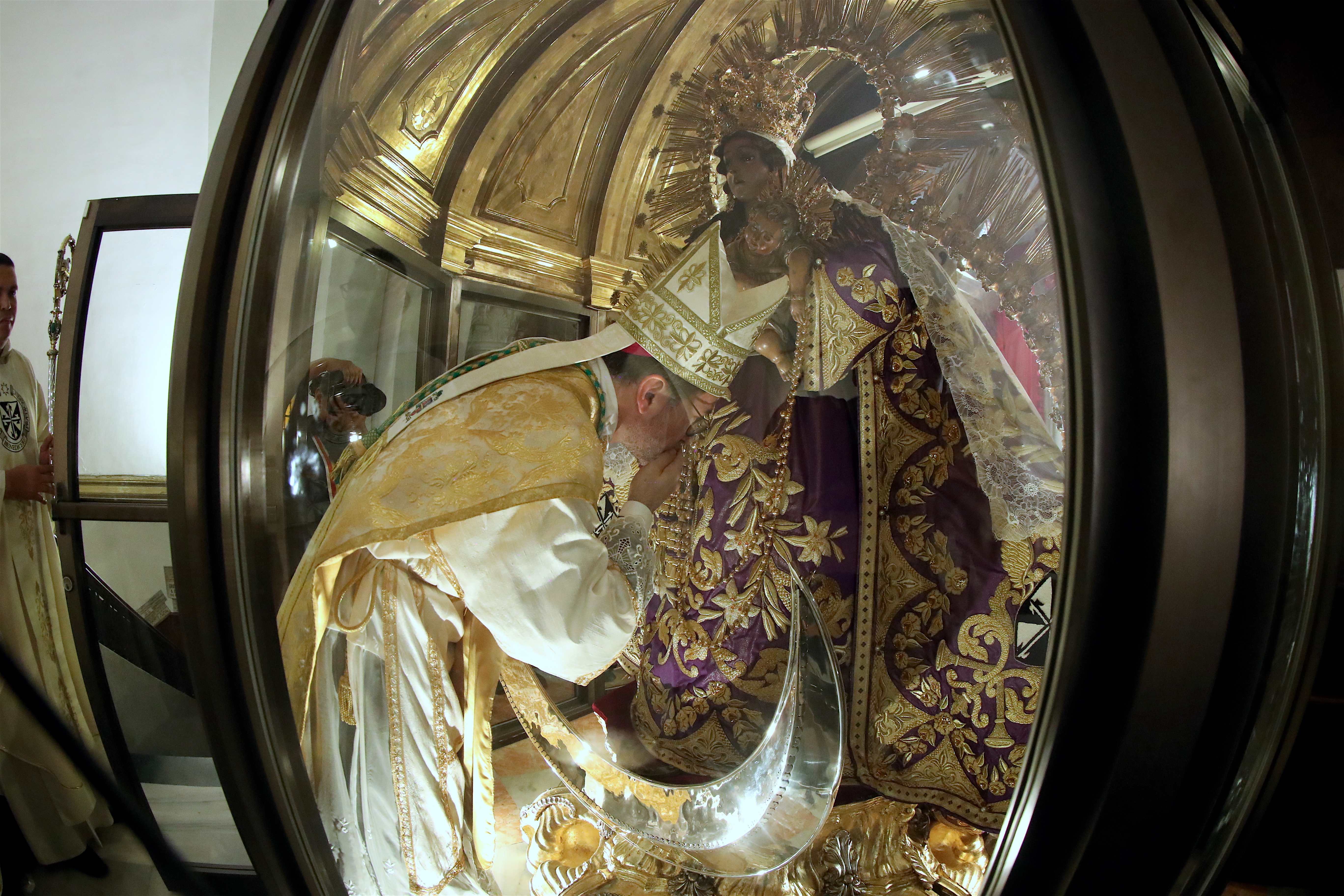 VIRGEN DEL ROSARIO TEMPLO SANTO DOMINGO'