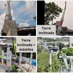 La Línea 1 del AeroMetro contará con 17 torres distribuidas en cuatro categorías: simétricas, excéntricas, inclinadas y estructuras inclinadas combinadas con mástiles de estación. (Foto, Prensa Libre: cortesía CableVía)