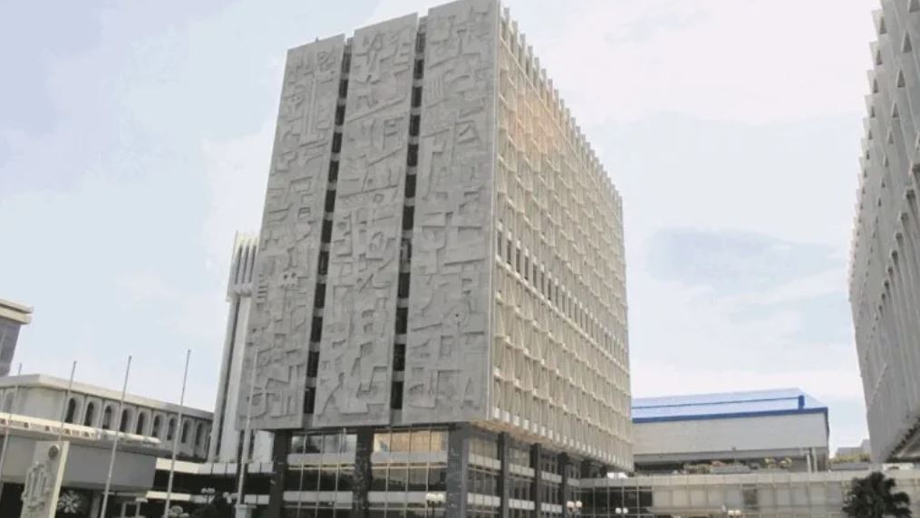 Fachada del Banco de Guatemala Hemeroteca PL