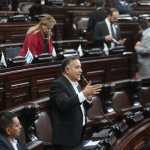 Sesin plenaria Congreso de la Repblica, donde los diputados y diputadas de distintos partido polticos vieron losa temas de las iniciativas de ley .
Foto Prensa Libre: Erick Avila. 13/10/2026