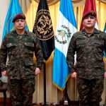 Moisés Alexander López López durante el acto en el que asumió como jefe del Estado Mayor de la Defensa Nacional.