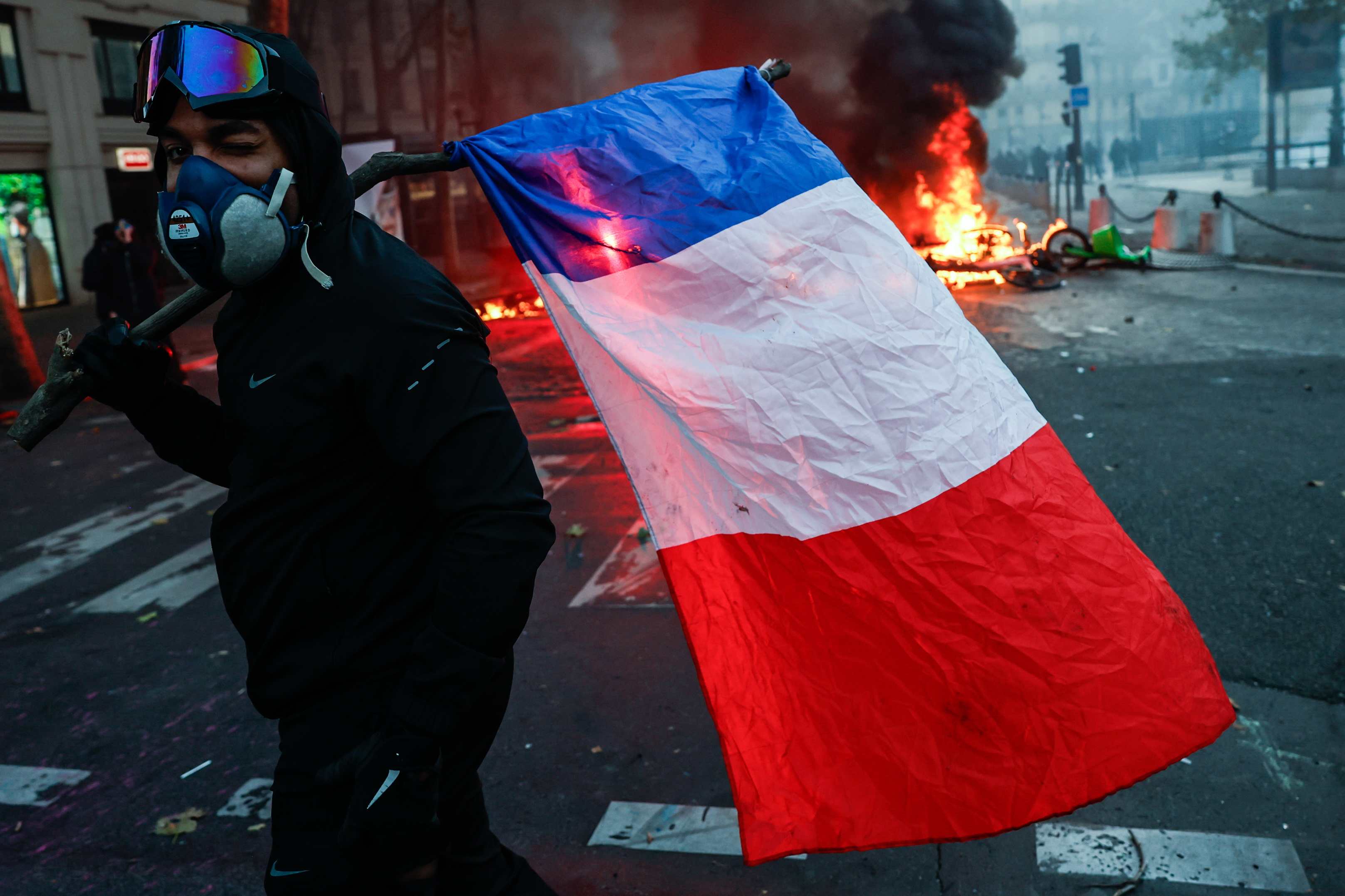 PROTESTA EN FRANCIA ALTO COSTO DE VIDA'