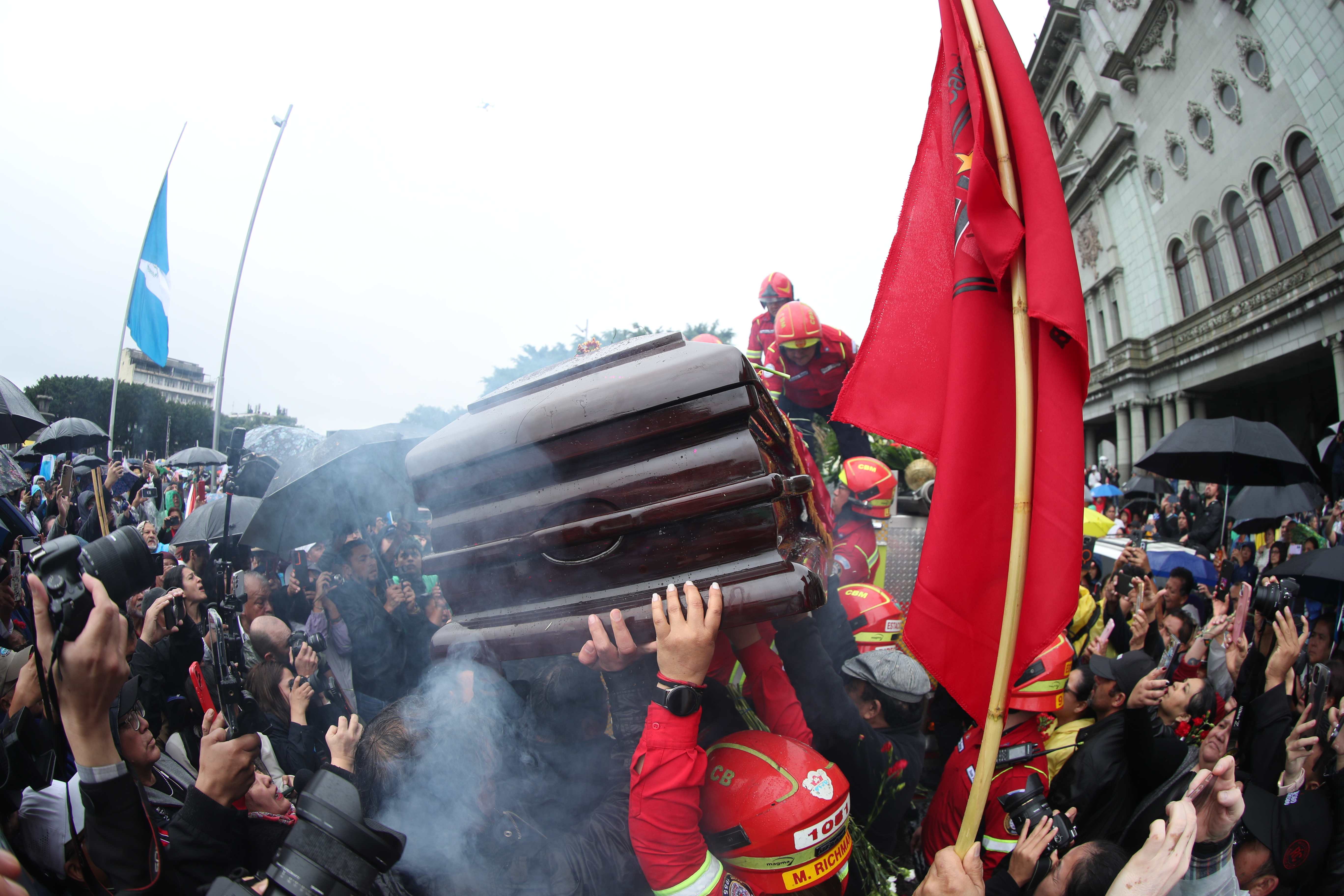 Entierro de Juan Francisco Solórzano Foppa'