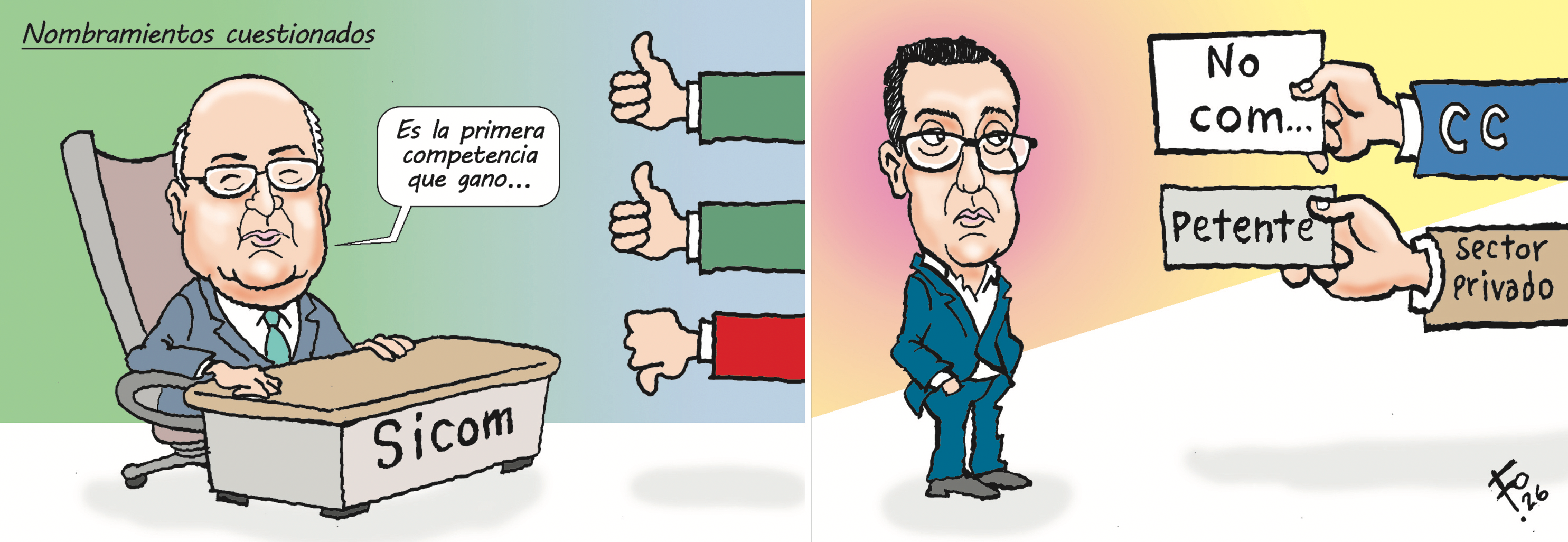 Nombramientos cuestionados