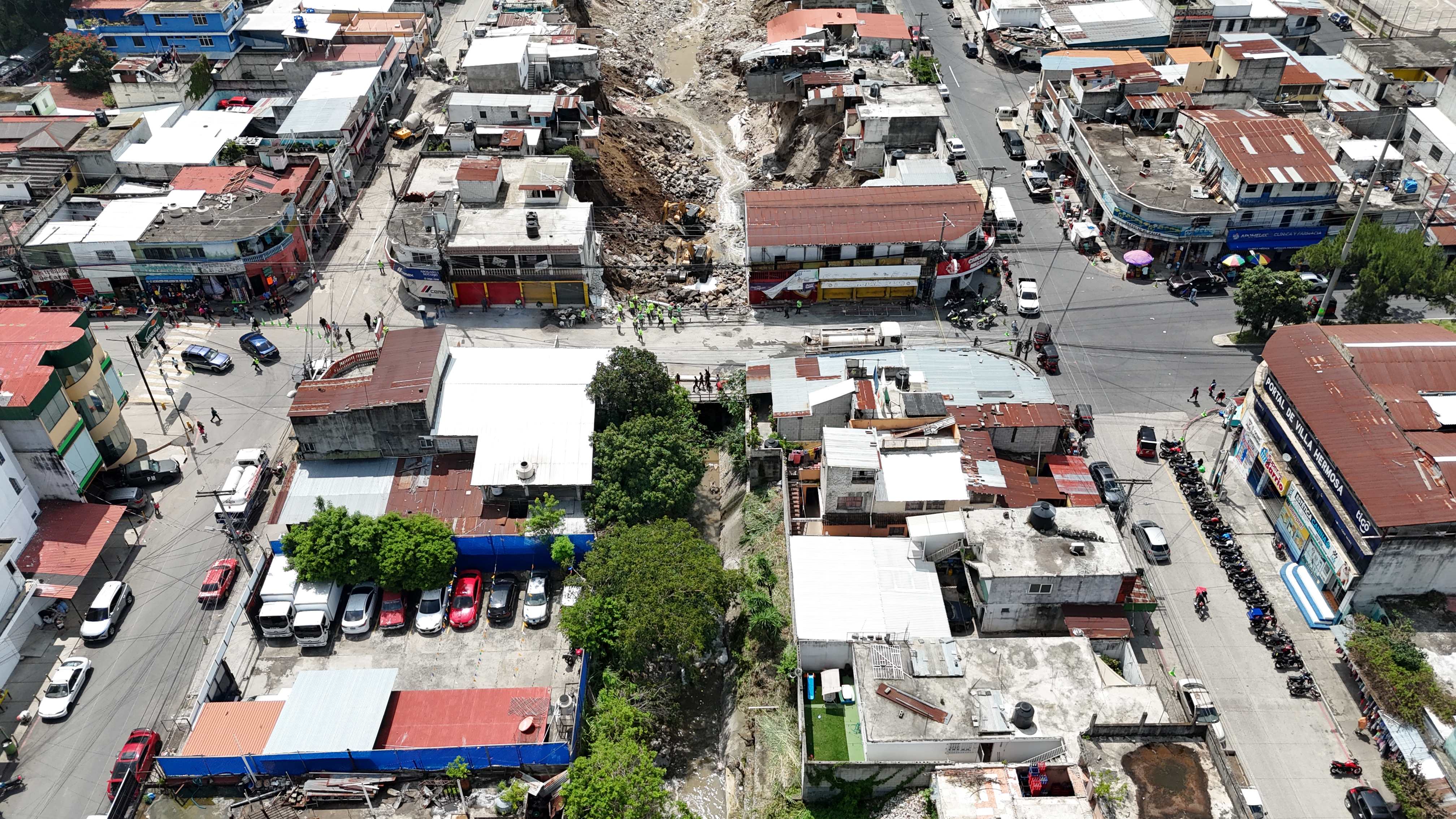 HUNDIMIENTO VILLA HERMOSA'