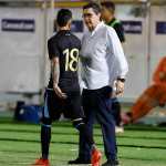 Óscar Santis se perderá el partido ante Surinam.(Foto Prensa Libre: Ronal Mota)