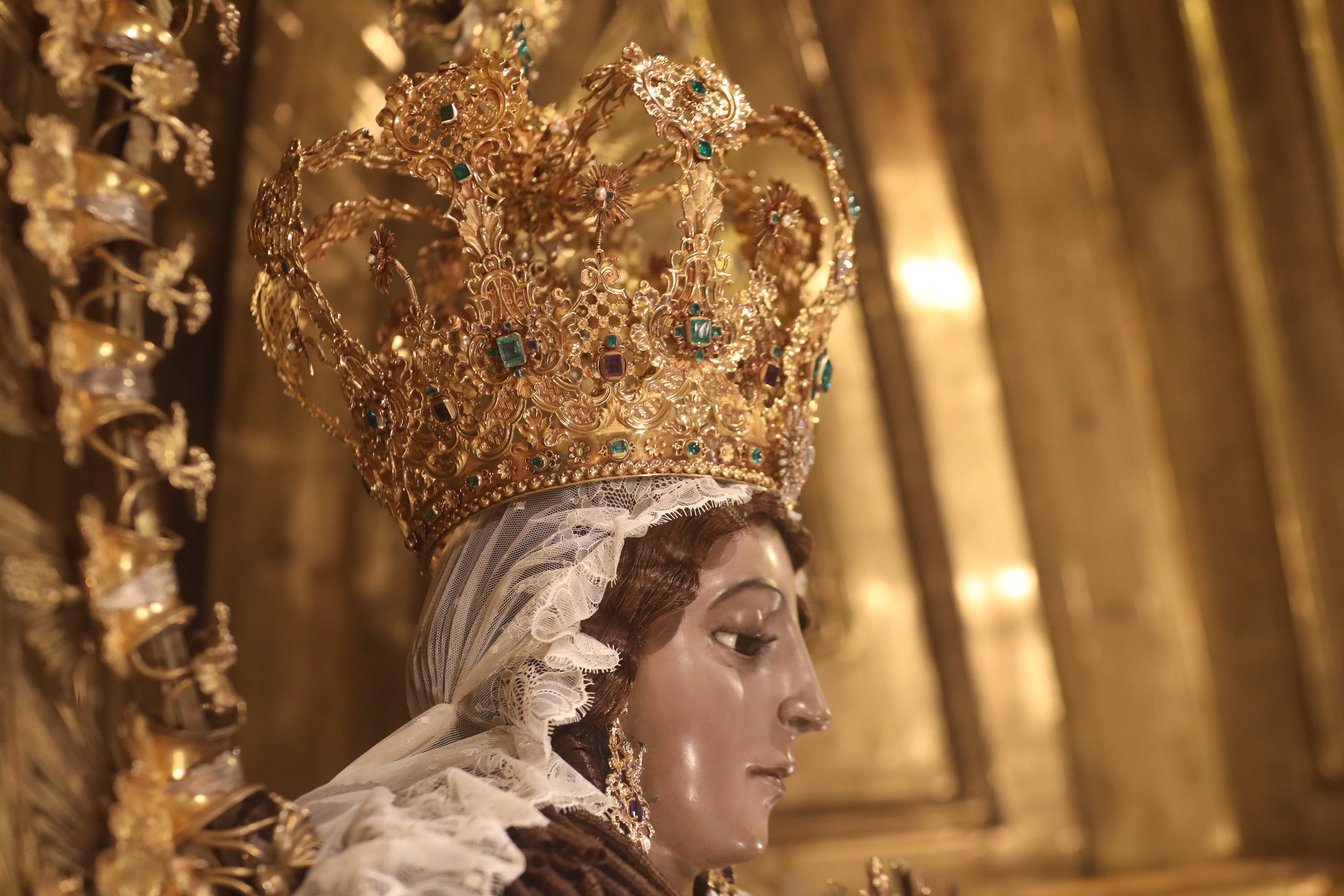 VIRGEN DEL ROSARIO TEMPLO SANTO DOMINGO'