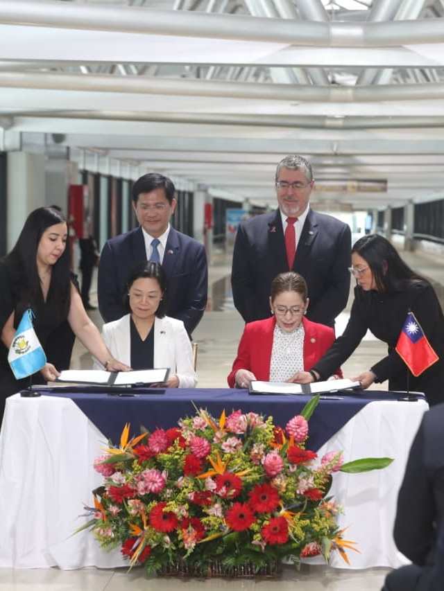 Taiwán apoya proyectos en La Aurora, salud y carreteras de Guatemala