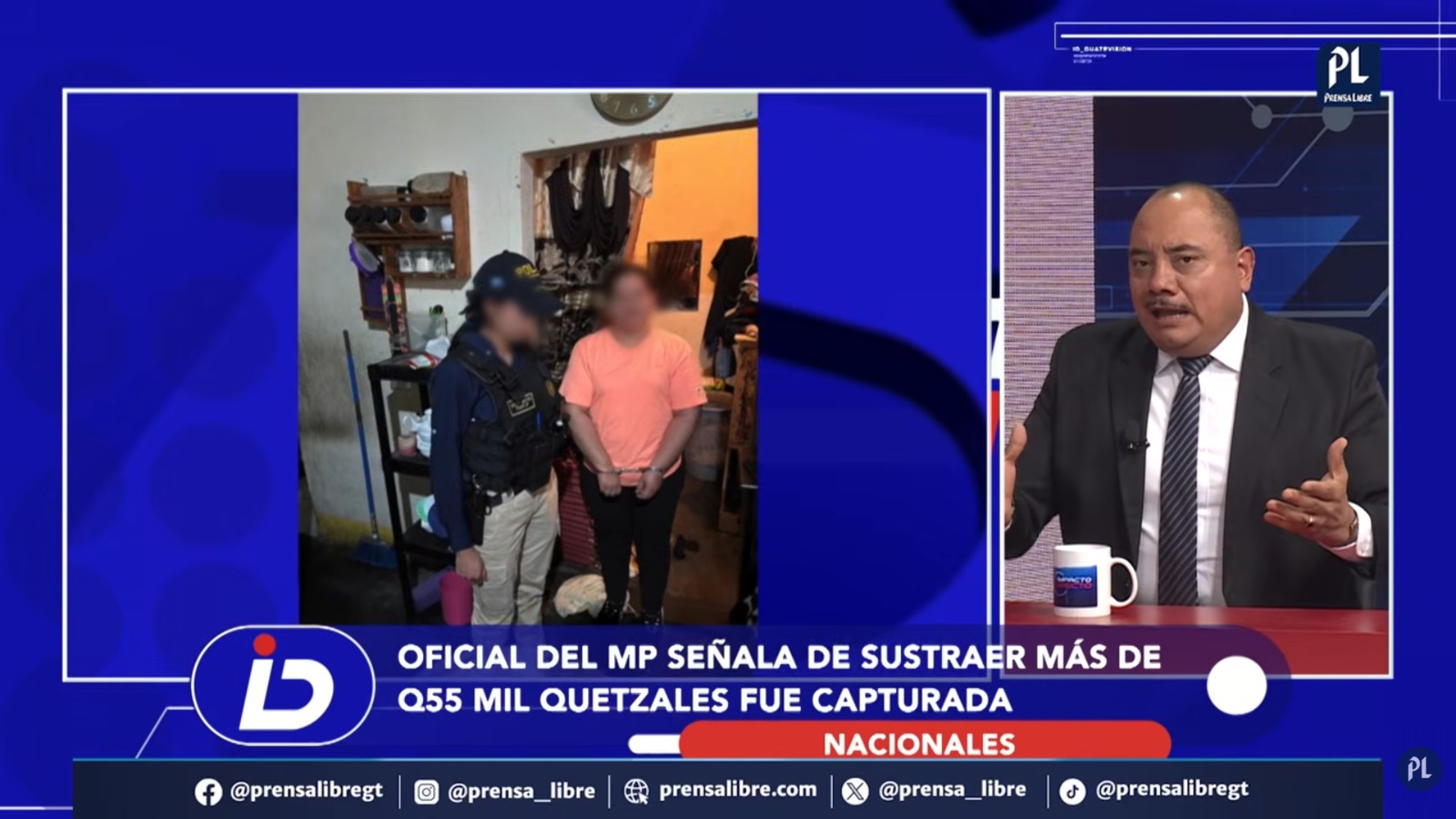 La presunta sustracción de Q56 mil 450 que estaban bajo custodia como evidencia llevó a la captura de una oficial de Fiscalía en Escuintla y puso bajo cuestionamiento los controles para el resguardo de pruebas.
