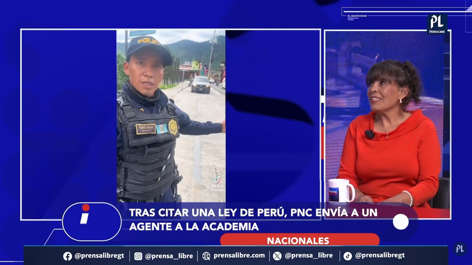 Un agente de la PNC fue enviado a capacitación legal tras citar una disposición de Perú para justificar una solicitud de identificación en Guatemala. El caso generó cuestionamientos sobre la preparación policial.