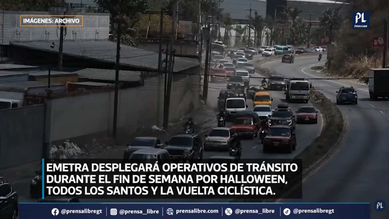 Los controles de alcoholemia comenzarán este viernes 30 de octubre, mientras que el domingo 1 de noviembre habrá restricciones de circulación por la Vuelta Ciclística y operativos en los cementerios de la capital.
