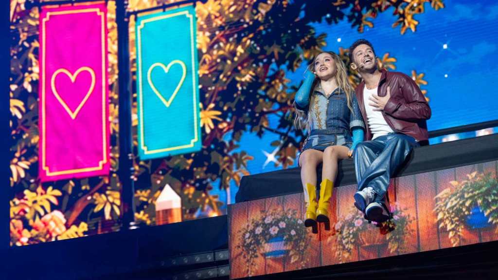Karol Sevilla y Ruggero Pasquarelli