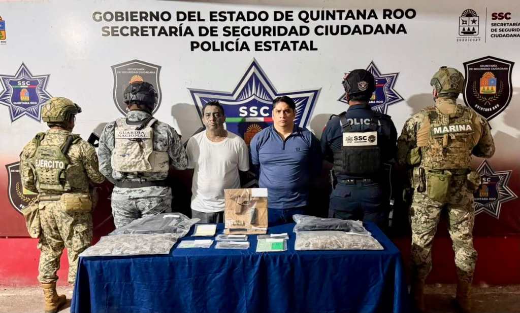 Captura en México de dos prófugos de Fraijanes 2 junto a agentes mexicanos.
