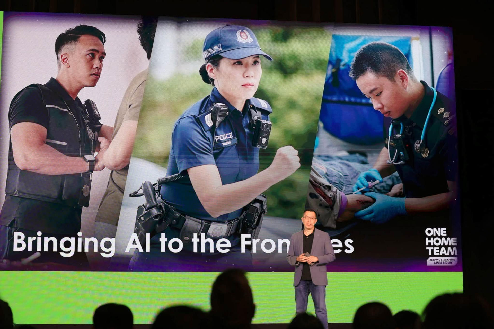 Singapur abre centro para desarrollar robots con IA que actúen como guardias de seguridad