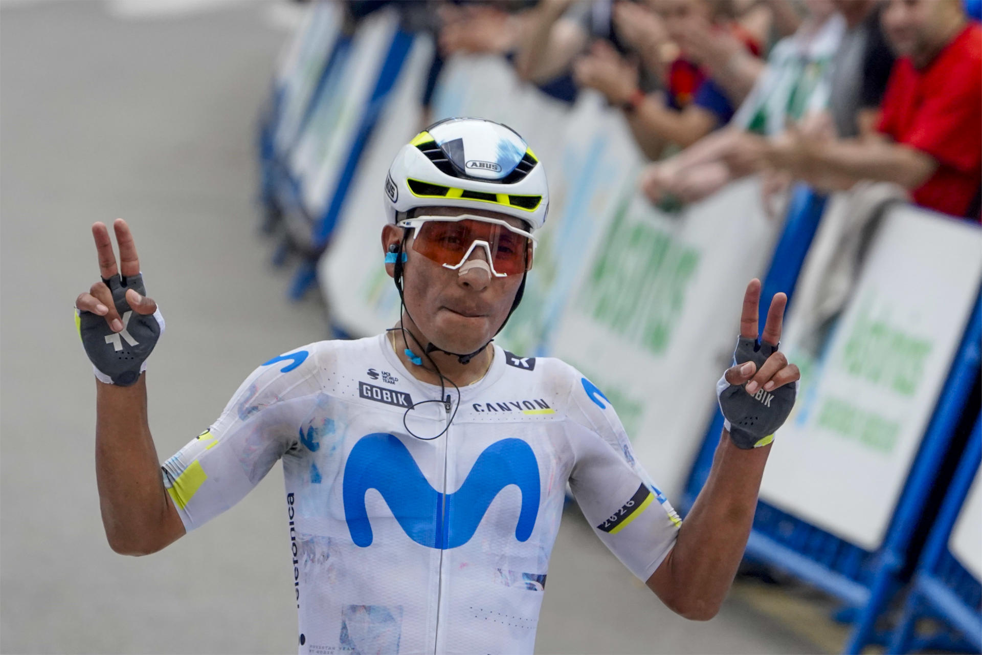 Foto de archivo del ciclista colombiano Nairo Quintana, durante la última edición de la Vuelta a Asturias.EFE/Paco Paredes