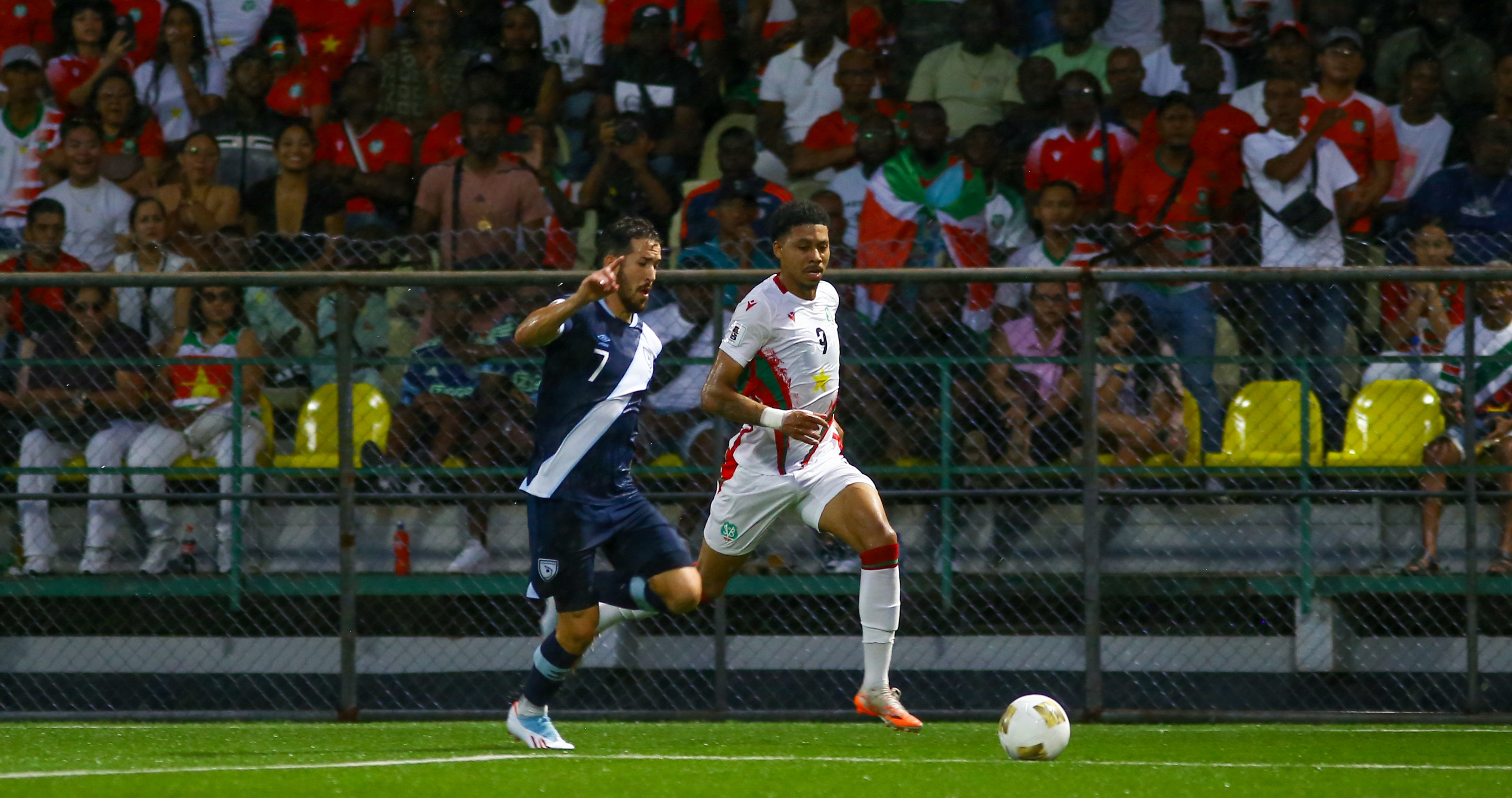 Surinam vs. Guatemala en Paramaribo